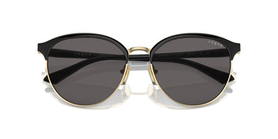 Vogue Eyewear VO4303S Top Black/Pale Gold/Black Smoke Gradient #colour_top-black-pale-gold-black-smoke-gradient