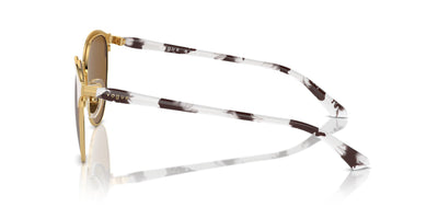 Vogue Eyewear VO4303S Top Matt Beige/Gold/Dark Brown Polarised #colour_top-matt-beige-gold-dark-brown-polarised