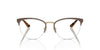 Vogue Eyewear VO4304 Top Brown-Pale Gold #colour_top-brown-pale-gold
