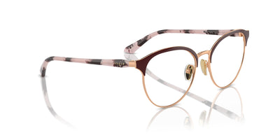 Vogue Eyewear VO4305 Top Bordeaux-Rose Gold #colour_top-bordeaux-rose-gold