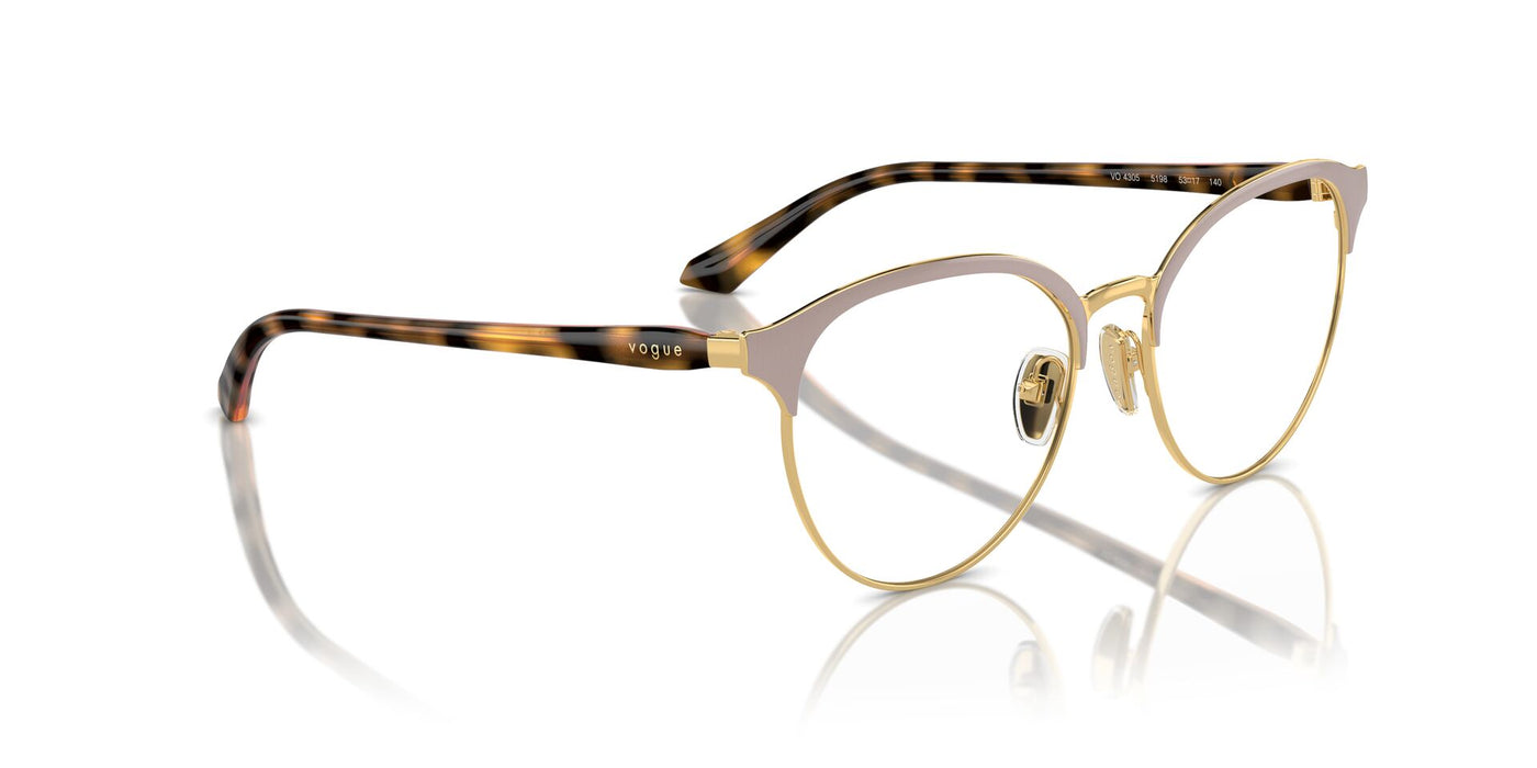 Vogue Eyewear VO4305 Top Antique Rose-Gold #colour_top-antique-rose-gold