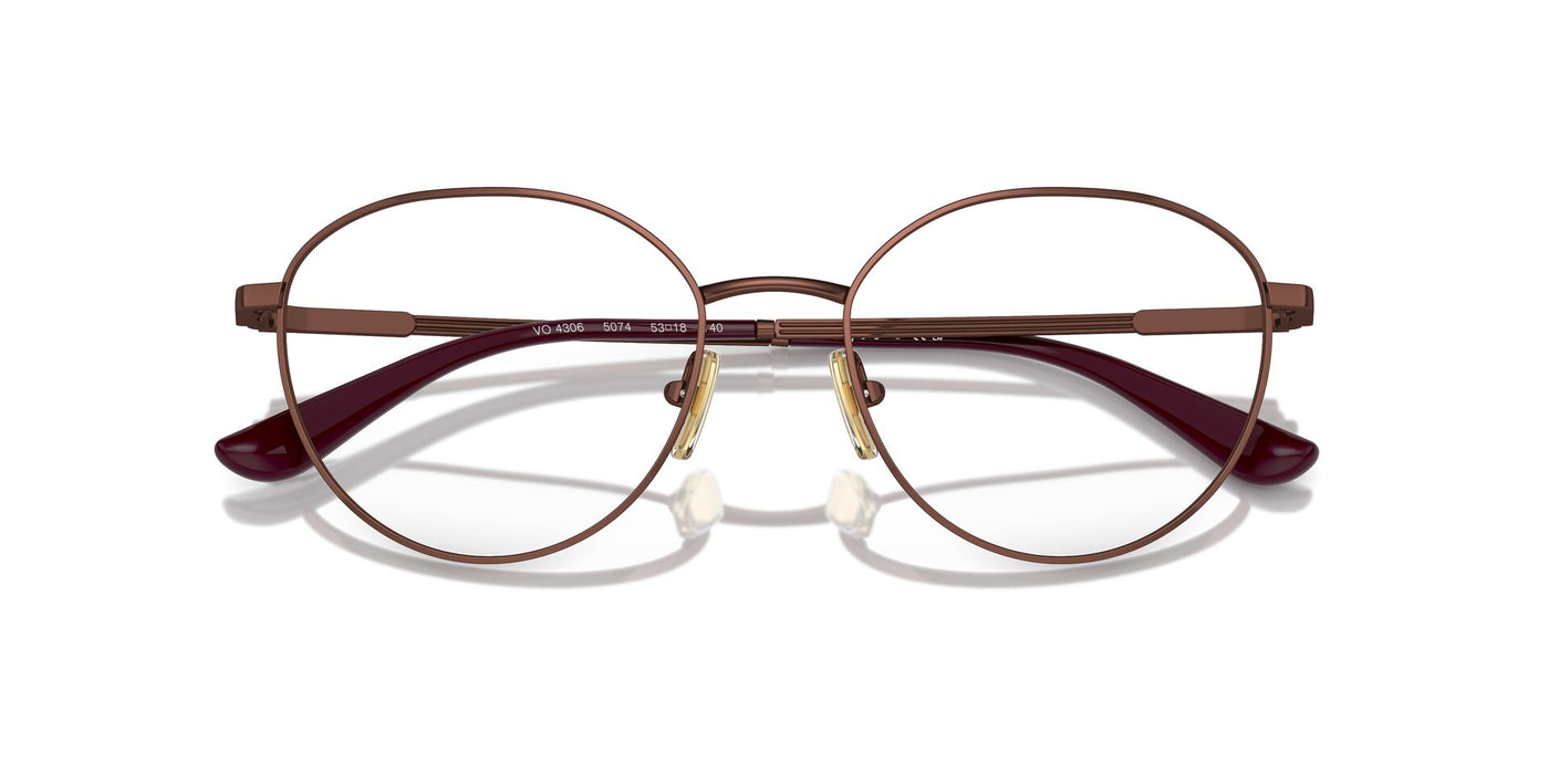 Vogue Eyewear VO4306 Copper-Top Bordeaux #colour_copper-top-bordeaux