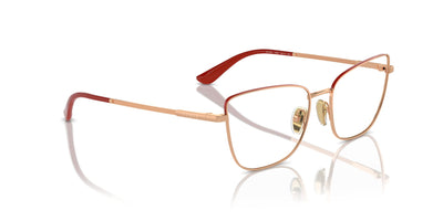 Vogue Eyewear VO4307 Rose Gold-Top Red #colour_rose-gold-top-red