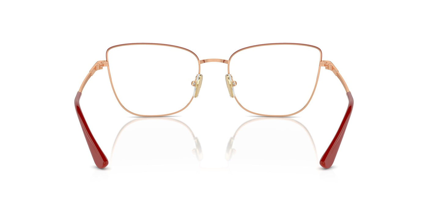 Vogue Eyewear VO4307 Rose Gold-Top Red #colour_rose-gold-top-red