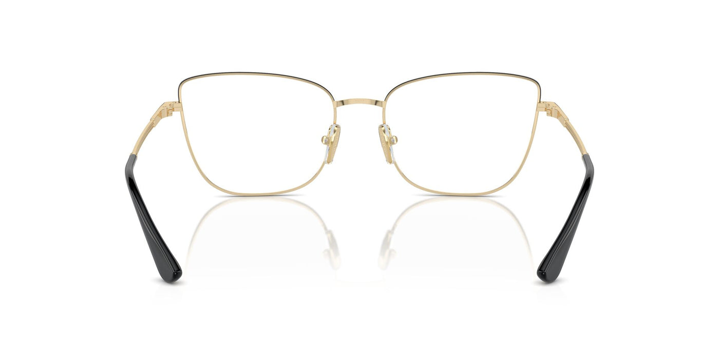 Vogue Eyewear VO4307 Pale Gold-Top Black #colour_pale-gold-top-black