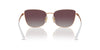 Vogue Eyewear VO4308S Rose Gold/Top White/Grey Violet Gradient Polarised #colour_rose-gold-top-white-grey-violet-gradient-polarised