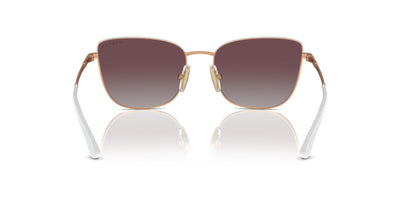 Vogue Eyewear VO4308S Rose Gold/Top White/Grey Violet Gradient Polarised #colour_rose-gold-top-white-grey-violet-gradient-polarised