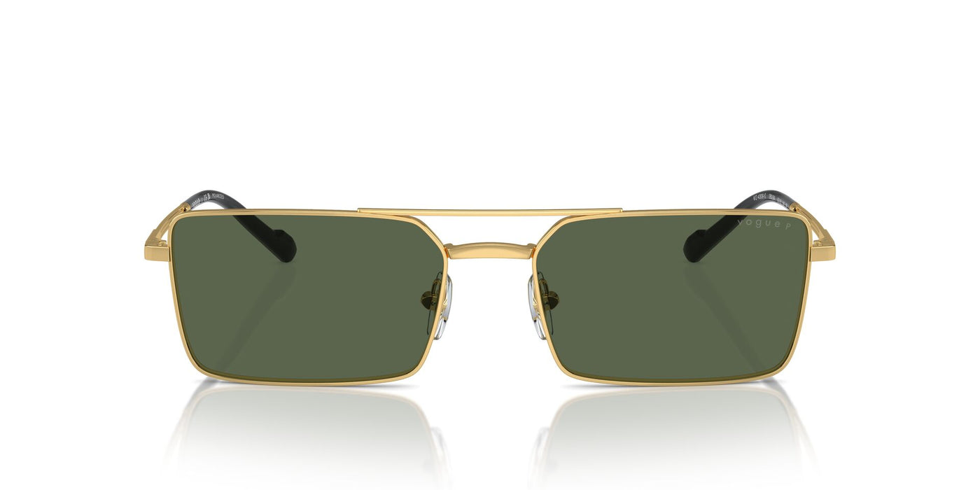 Vogue Eyewear VO4309S Gold/Dark Green Polarised #colour_gold-dark-green-polarised