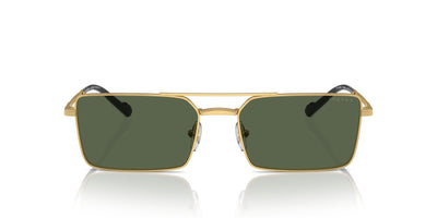 Vogue Eyewear VO4309S Gold/Dark Green Polarised #colour_gold-dark-green-polarised