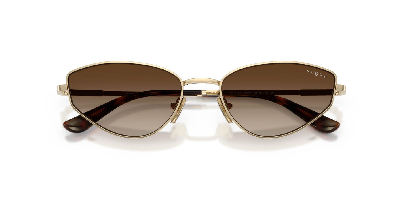 Vogue Eyewear VO4339S Pale Gold/Brown Gradient #colour_pale-gold-brown-gradient