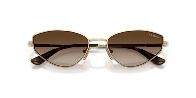Vogue Eyewear VO4339S Pale Gold/Brown Gradient #colour_pale-gold-brown-gradient
