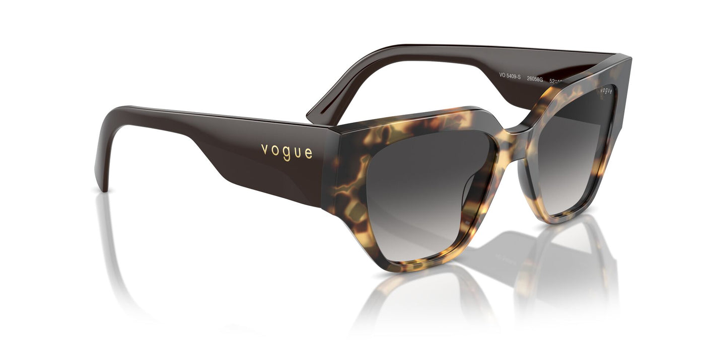 Vogue Eyewear VO5409S Yellow Tortoise/Grey Black Gradient #colour_yellow-tortoise-grey-black-gradient