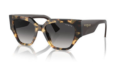 Vogue Eyewear VO5409S Yellow Tortoise/Grey Black Gradient #colour_yellow-tortoise-grey-black-gradient