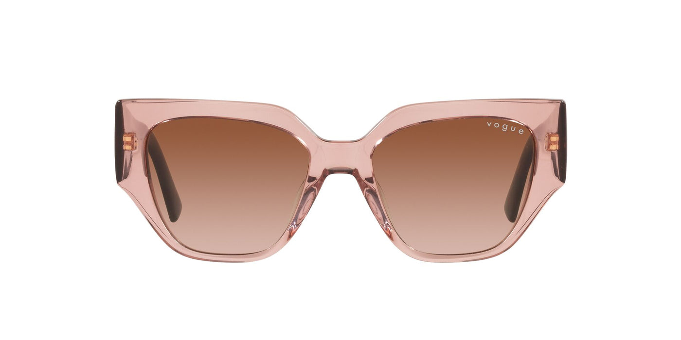 Vogue Eyewear VO5409S Transparent Pink/Brown Gradient #colour_transparent-pink-brown-gradient