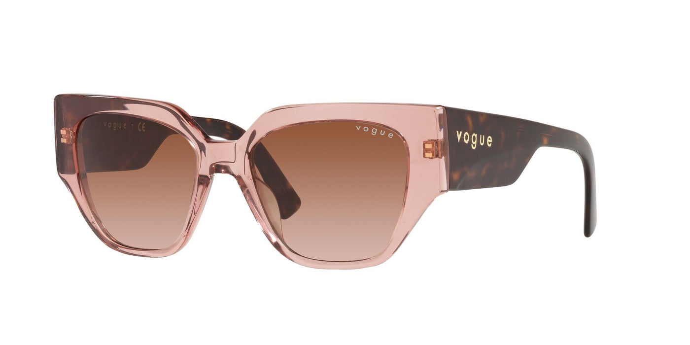 Vogue Eyewear VO5409S Transparent Pink/Brown Gradient #colour_transparent-pink-brown-gradient