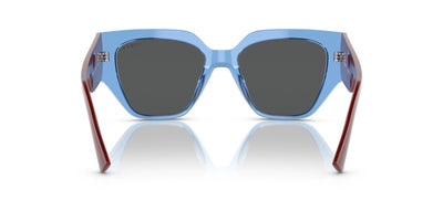 Vogue Eyewear VO5409S Transparent Blue/Dark Grey #colour_transparent-blue-dark-grey