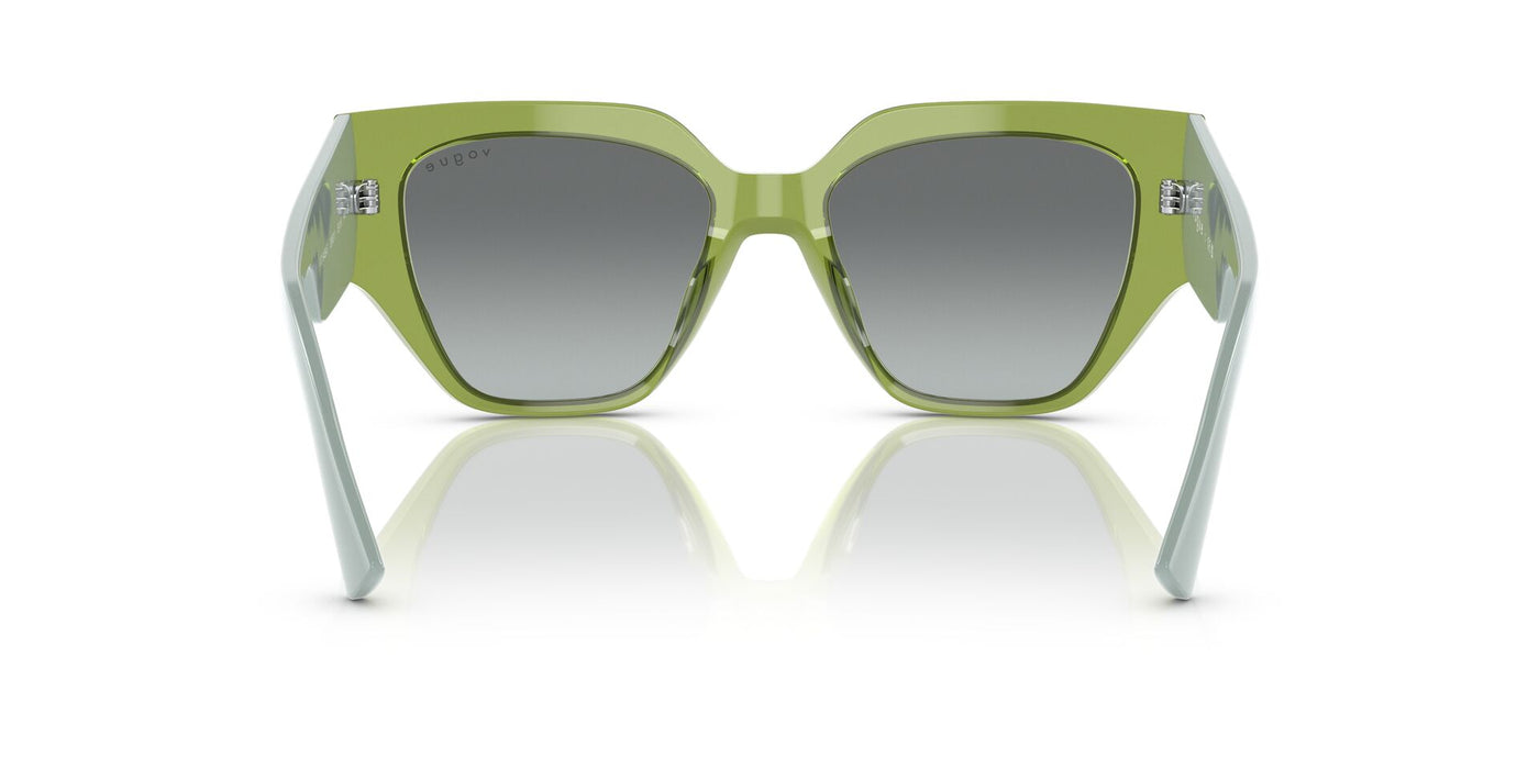Vogue Eyewear VO5409S Transparent Green/Grey Gradient #colour_transparent-green-grey-gradient