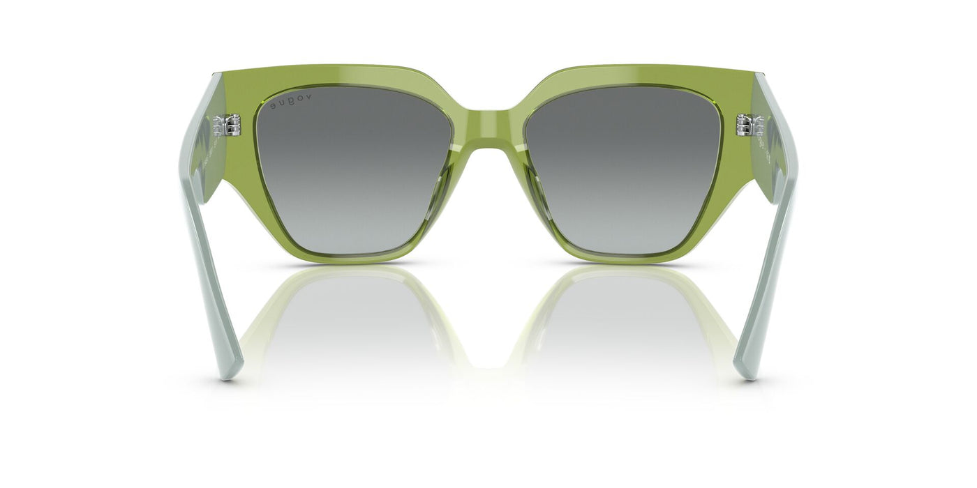Vogue Eyewear VO5409S Transparent Green/Grey Gradient #colour_transparent-green-grey-gradient