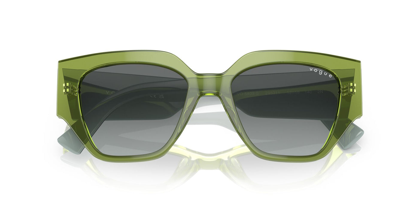 Vogue Eyewear VO5409S Transparent Green/Grey Gradient #colour_transparent-green-grey-gradient