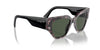 Vogue Eyewear VO5409S Grey Tortoise/Dark Green Polarised #colour_grey-tortoise-dark-green-polarised