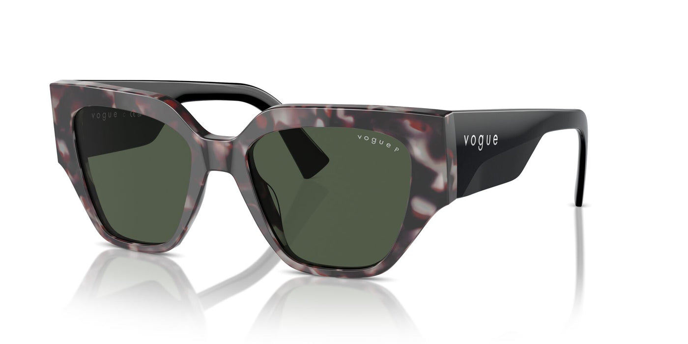 Vogue Eyewear VO5409S Grey Tortoise/Dark Green Polarised #colour_grey-tortoise-dark-green-polarised