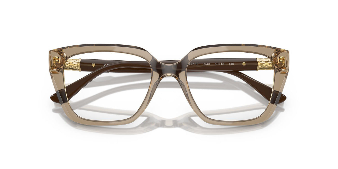 Vogue Eyewear VO5477B Transparent Brown #colour_transparent-brown