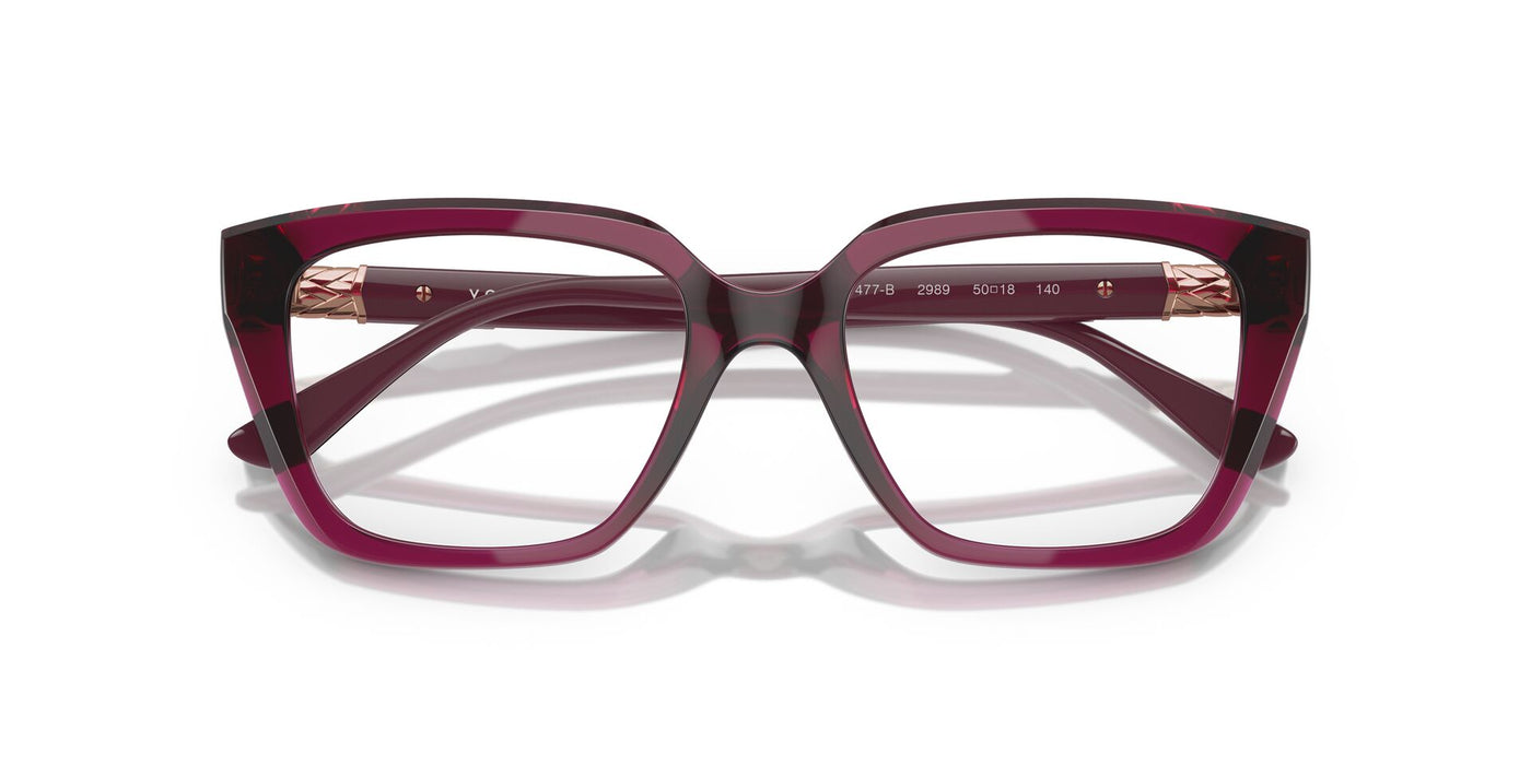 Vogue Eyewear VO5477B Transparent Cherry #colour_transparent-cherry