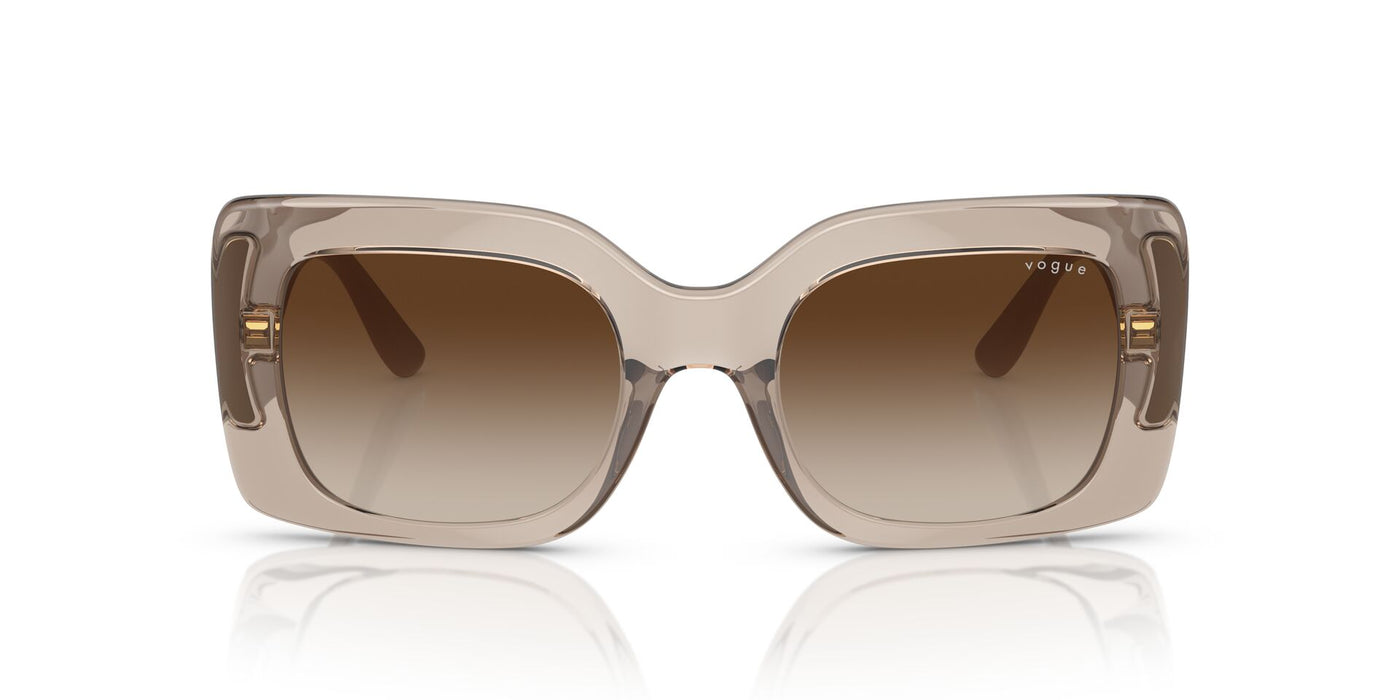 Vogue Eyewear VO5481S Transparent Caramel/Brown Gradient #colour_transparent-caramel-brown-gradient