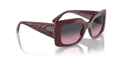 Vogue Eyewear VO5481S Full Bordeaux/Violet Grey Gradient #colour_full-bordeaux-violet-grey-gradient