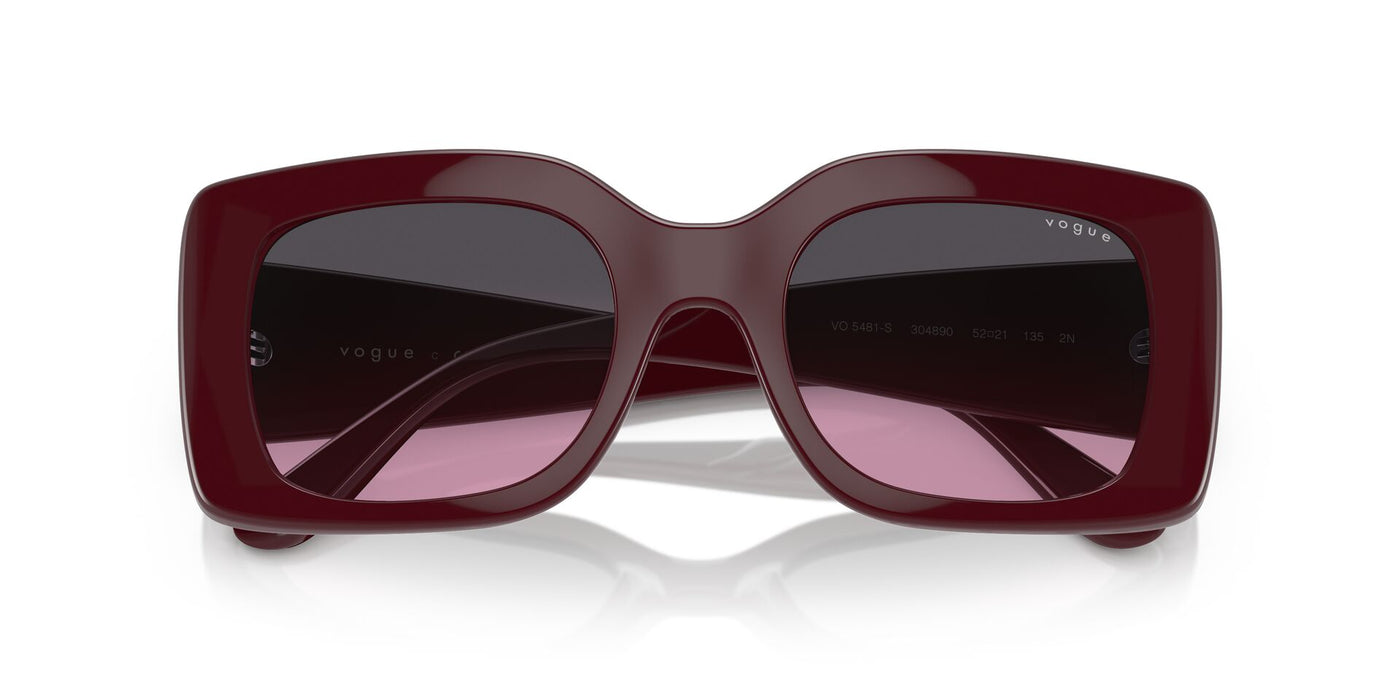 Vogue Eyewear VO5481S Full Bordeaux/Violet Grey Gradient #colour_full-bordeaux-violet-grey-gradient