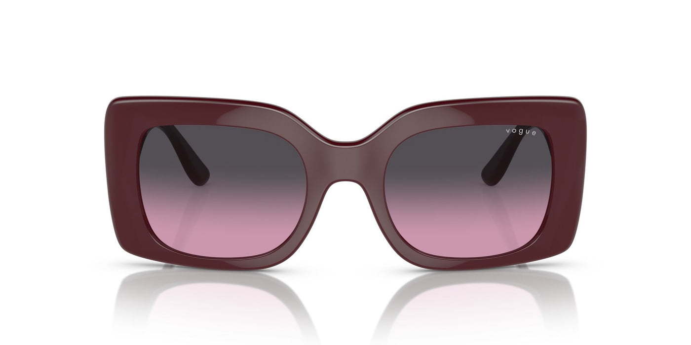 Vogue Eyewear VO5481S Full Bordeaux/Violet Grey Gradient #colour_full-bordeaux-violet-grey-gradient