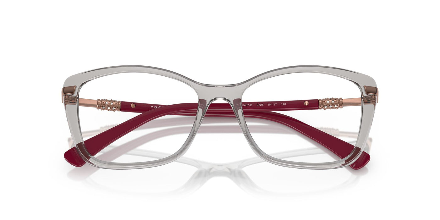 Vogue Eyewear VO5487B Transparent Grey #colour_transparent-grey