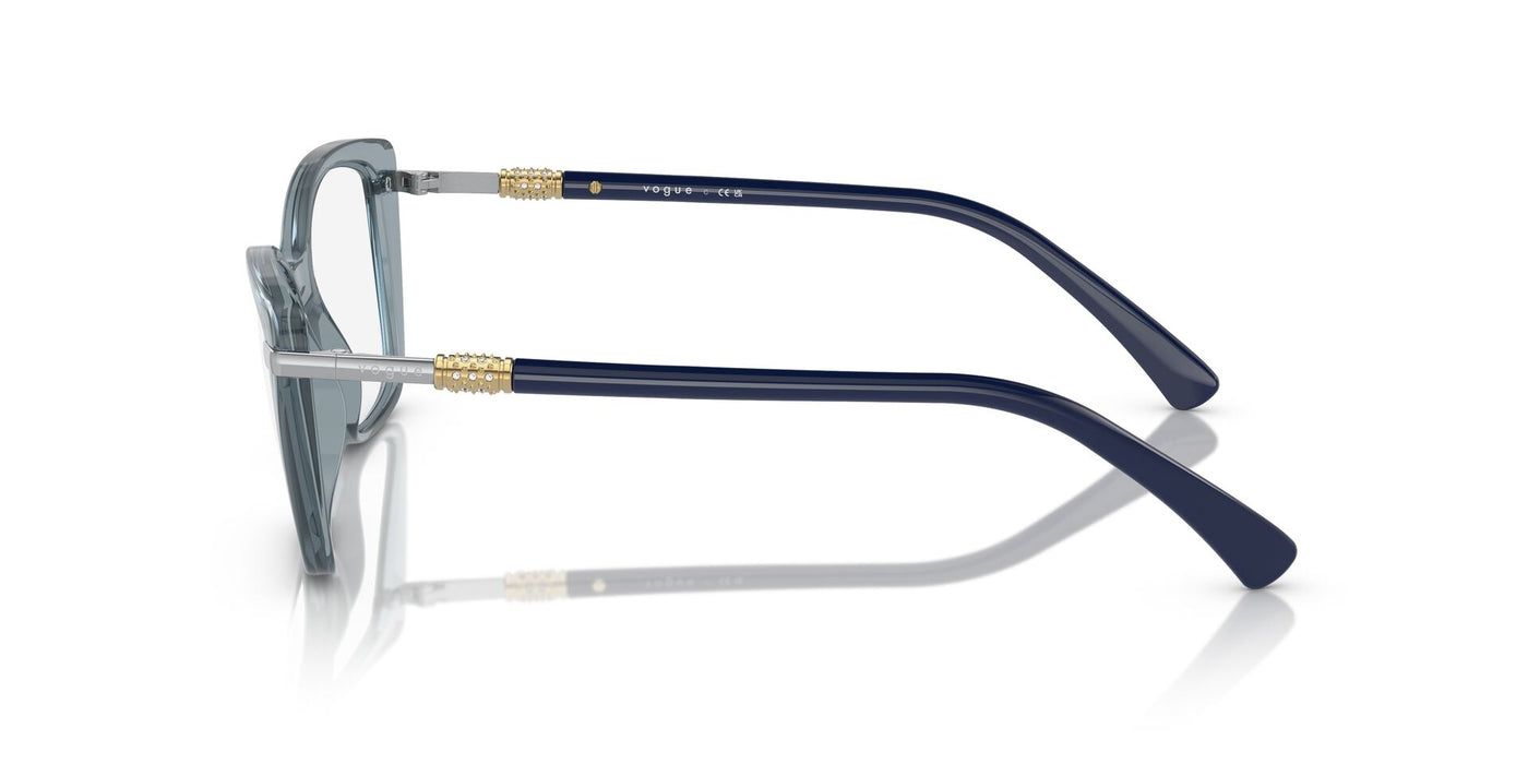 Vogue Eyewear VO5487B Transparent Azure #colour_transparent-azure