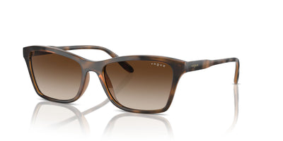 Vogue Eyewear VO5551S Top Havana/Light Brown/Brown Gradient #colour_top-havana-light-brown-brown-gradient