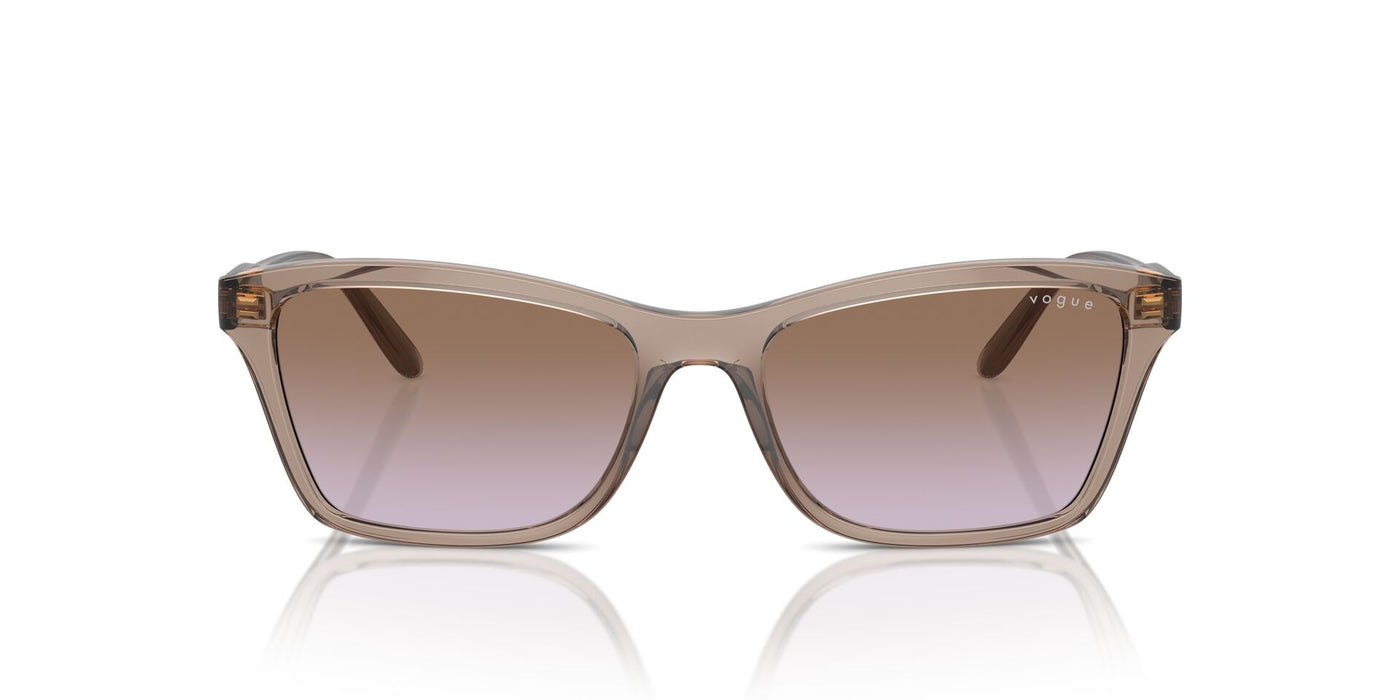 Vogue Eyewear VO5551S Transparent Brown/Violet Brown Gradient #colour_transparent-brown-violet-brown-gradient