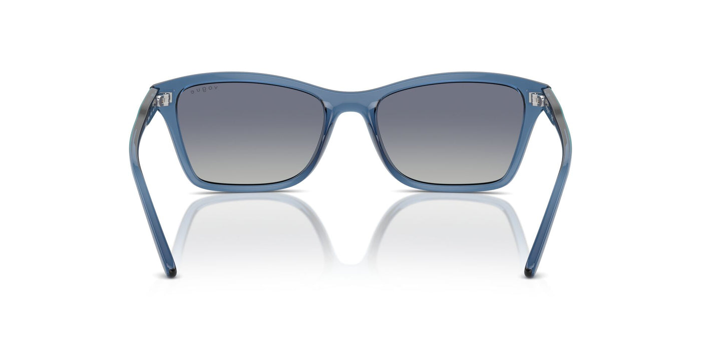 Vogue Eyewear VO5551S Transparent Blue/Grey Blue Gradient #colour_transparent-blue-grey-blue-gradient