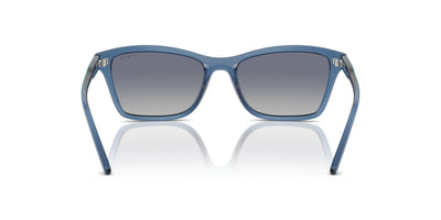 Vogue Eyewear VO5551S Transparent Blue/Grey Blue Gradient #colour_transparent-blue-grey-blue-gradient