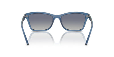 Vogue Eyewear VO5551S Transparent Blue/Grey Blue Gradient #colour_transparent-blue-grey-blue-gradient