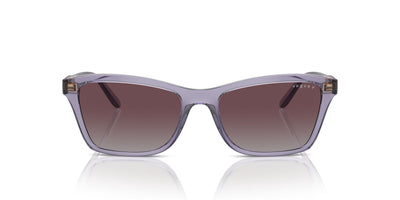 Vogue Eyewear VO5551S Transparent Purple/Grey Violet Gradient Polarised #colour_transparent-purple-grey-violet-gradient-polarised