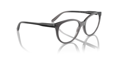 Vogue Eyewear VO5552 Transparent Dark Grey #colour_transparent-dark-grey