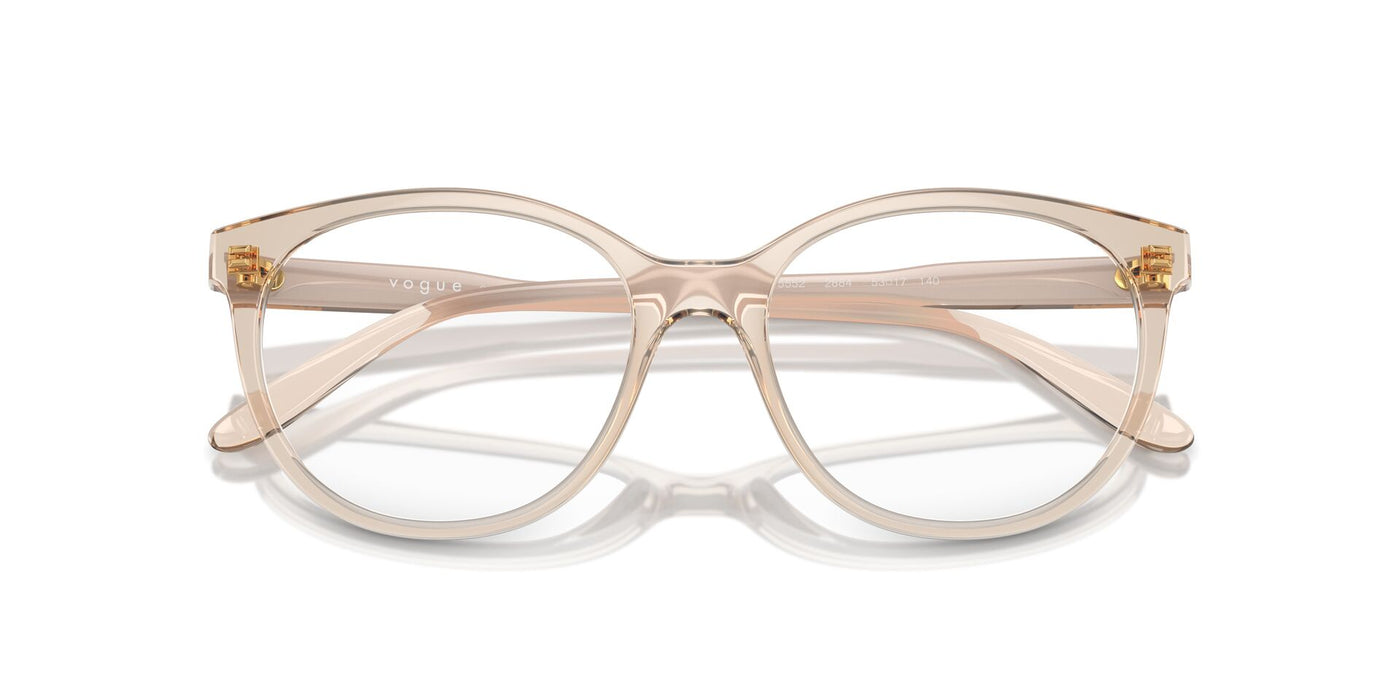 Vogue Eyewear VO5552 Transparent Beige #colour_transparent-beige