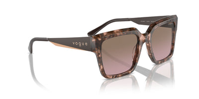 Vogue Eyewear VO5553S Rose Tortoise/Pink Brown Gradient #colour_rose-tortoise-pink-brown-gradient