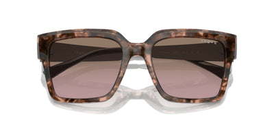 Vogue Eyewear VO5553S Rose Tortoise/Pink Brown Gradient #colour_rose-tortoise-pink-brown-gradient