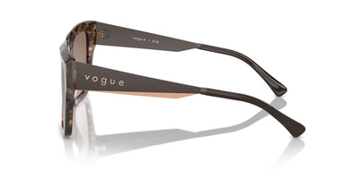 Vogue Eyewear VO5553S Rose Tortoise/Pink Brown Gradient #colour_rose-tortoise-pink-brown-gradient