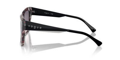 Vogue Eyewear VO5553S Grey Tortoise/Pink Grey Gradient #colour_grey-tortoise-pink-grey-gradient