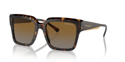 Vogue Eyewear VO5553S Dark Havana/Brown Gradient Polarised #colour_dark-havana-brown-gradient-polarised