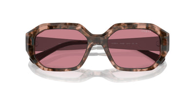 Vogue Eyewear VO5554S Rose Tortoise/Dark Violet #colour_rose-tortoise-dark-violet