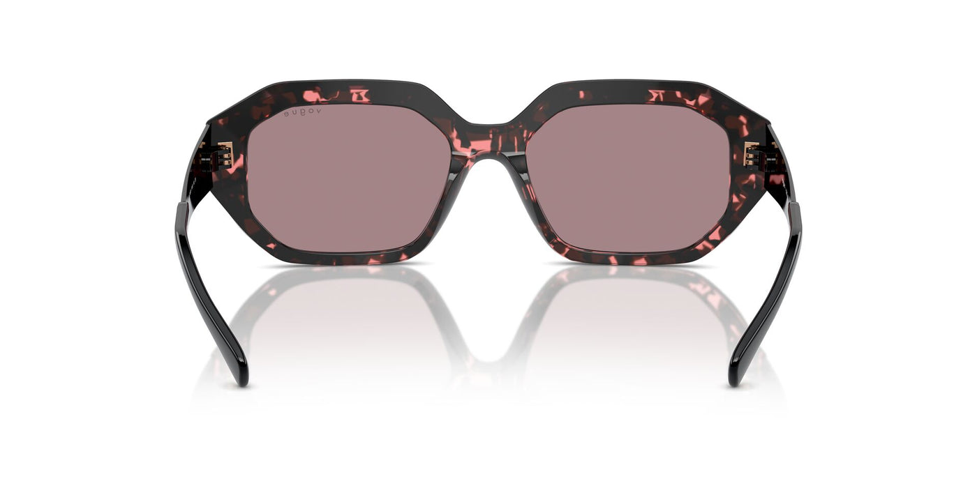 Vogue Eyewear VO5554S Red Tortoise/Light Purple Brown #colour_red-tortoise-light-purple-brown