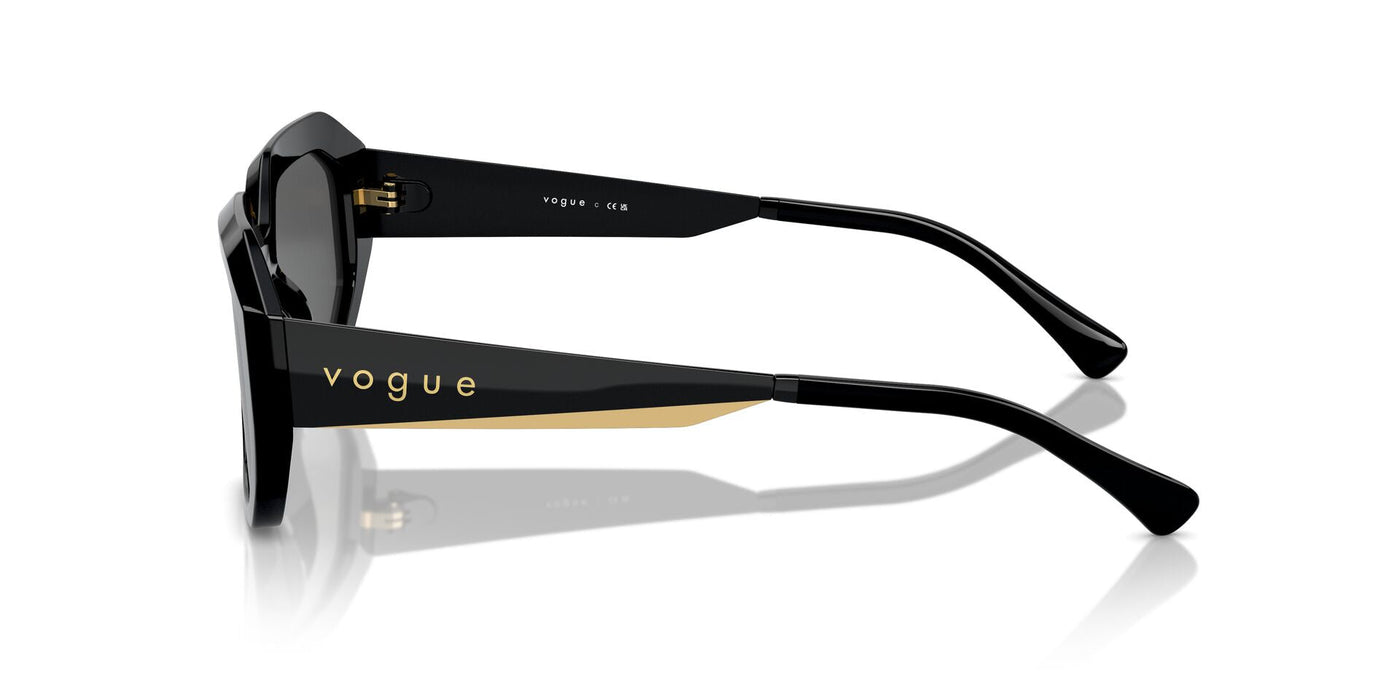 Vogue Eyewear VO5554S Black/Dark Grey #colour_black-dark-grey