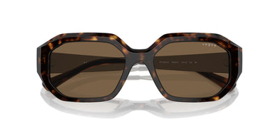 Vogue Eyewear VO5554S Dark Havana/Dark Brown #colour_dark-havana-dark-brown